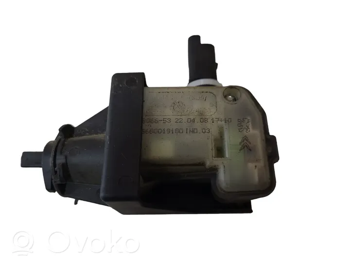 Citroen C4 Grand Picasso Verrouillage du bouchon du réservoir de carburant 9660019180