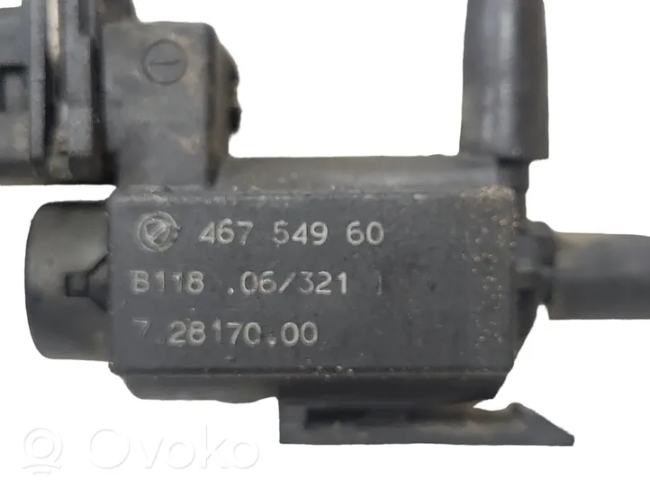 Opel Corsa D Zawór podciśnienia / Elektrozawór turbiny 46754960