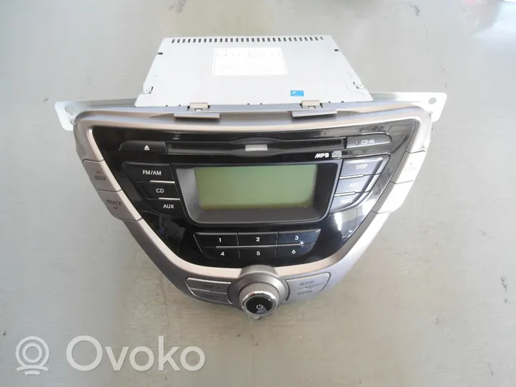 Hyundai Elantra Radio/CD/DVD/GPS-pääyksikkö 96170-3X600RA5