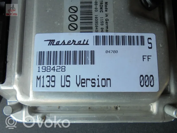 Maserati Quattroporte Komputer / Sterownik ECU silnika 0261208592