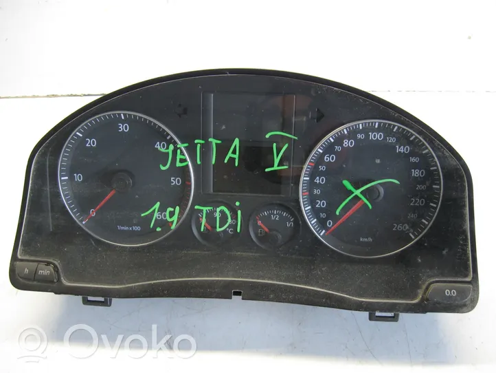 Volkswagen Caddy Compteur de vitesse tableau de bord 