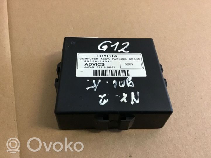 Lexus NX Hand brake control module 8905078011