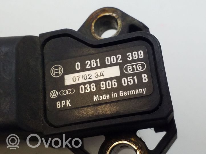 Volkswagen New Beetle Sensor de la presión del aire 0281002399