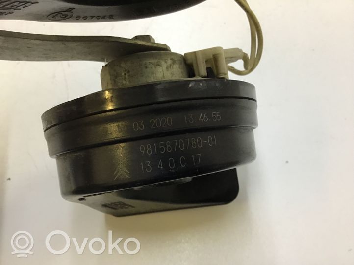 Citroen DS7 Crossback Horn signal 981587078001