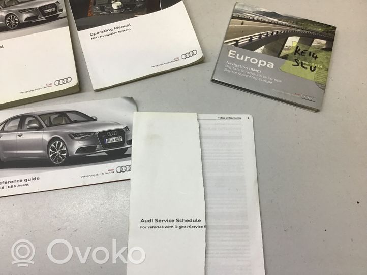 Audi A6 S6 C7 4G Libretto uso e manutenzioni 