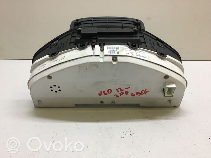 Volvo V60 Tachimetro (quadro strumenti) 31343497AA