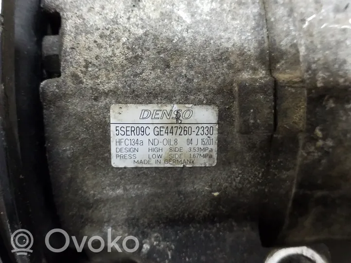 Toyota Yaris Kompresor / Sprężarka klimatyzacji A/C GE4472602330