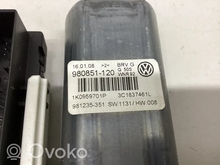 Volkswagen PASSAT B6 Motorino alzacristalli della portiera anteriore 1K0959793L