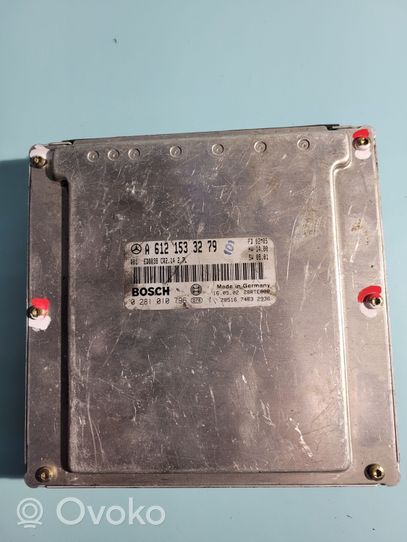 Mercedes-Benz CLK A209 C209 Calculateur moteur ECU A6121533279