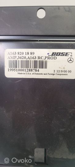 Mercedes-Benz ML W163 Amplificatore A1638201889