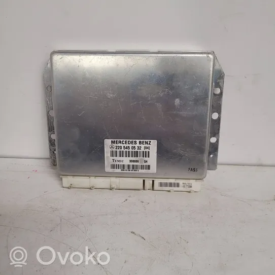 Mercedes-Benz S W220 Sterownik / Moduł ECU 2205450532