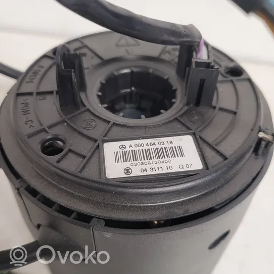 Mercedes-Benz S W220 Airbag slip ring squib (SRS ring) A0004640318