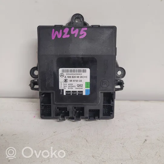 Mercedes-Benz B W245 Oven ohjainlaite/moduuli A1698206926