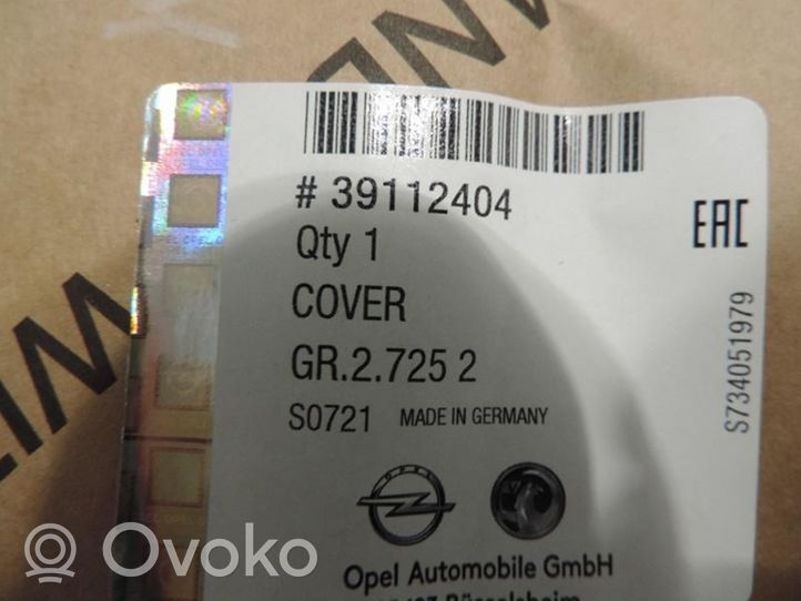 Opel Insignia B Mascherina inferiore del paraurti anteriore 39112404