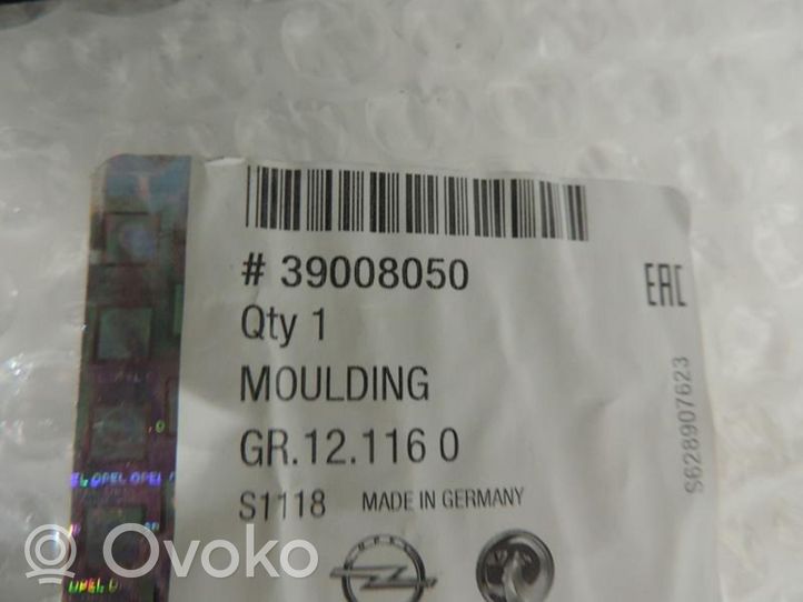 Opel Crossland X Takalokasuojan koristelista 39008050