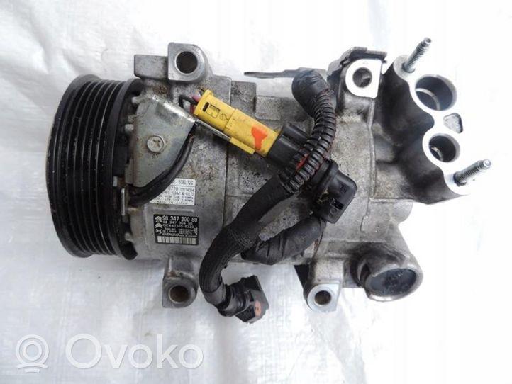 Opel Crossland X Ilmastointilaitteen kompressorin pumppu (A/C) 9834730080