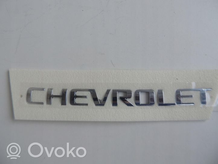 Chevrolet Spark Mostrina con logo/emblema della casa automobilistica 95088033