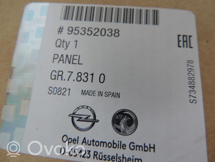 Opel Mokka Takapuskurin kulmaosan verhoilu 95352038