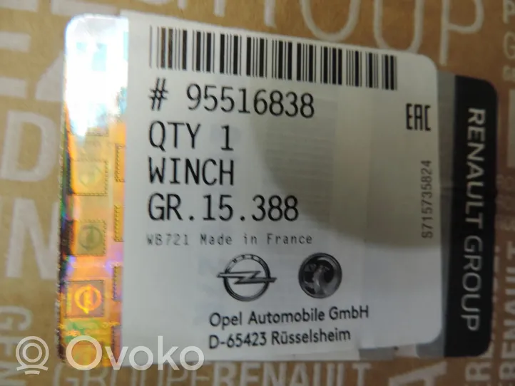 Opel Movano B Cerchione in lega R16 95516838