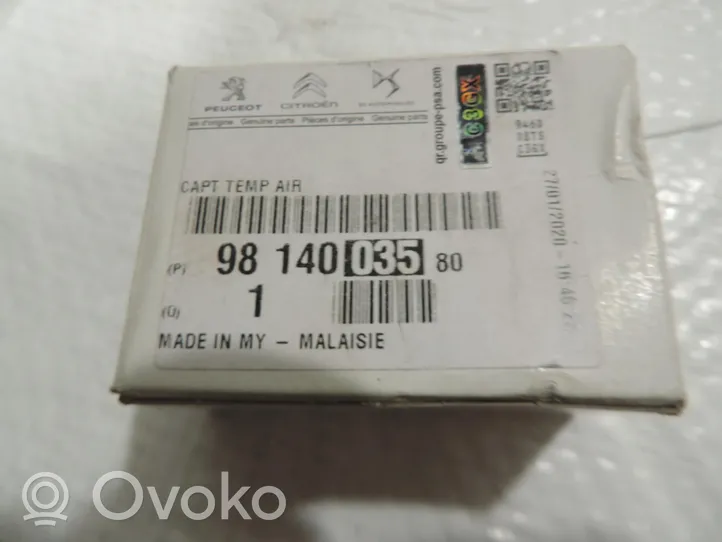 Opel Crossland X Oro slėgio daviklis 9814003580