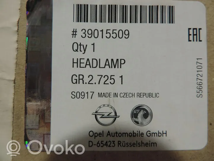 Opel Adam Lampa przednia 39015509