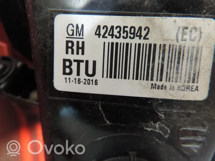 Opel Mokka X Lampa tylna 42435942