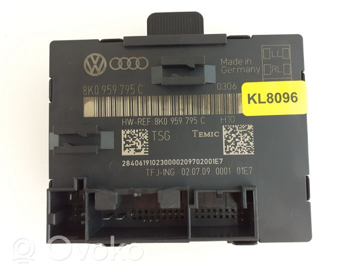 Audi Q5 SQ5 Oven ohjainlaite/moduuli 8K0959795C