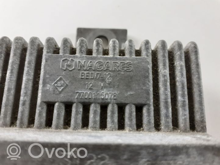 Opel Movano A Glow plug pre-heat relay 7700115678