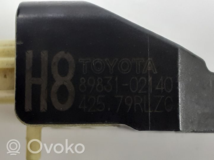 Toyota Yaris Capteur de collision / impact de déploiement d'airbag 8983102140