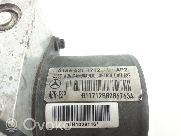 Mercedes-Benz ML W166 ABS-pumppu A1664311712