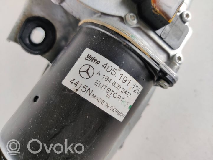 Mercedes-Benz GLE (W166 - C292) Tiranti e motorino del tergicristallo anteriore A1648202442