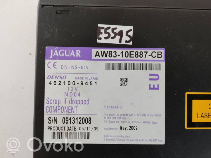 Jaguar XF Navigaatioyksikkö CD/DVD-soitin AW8310E887CB