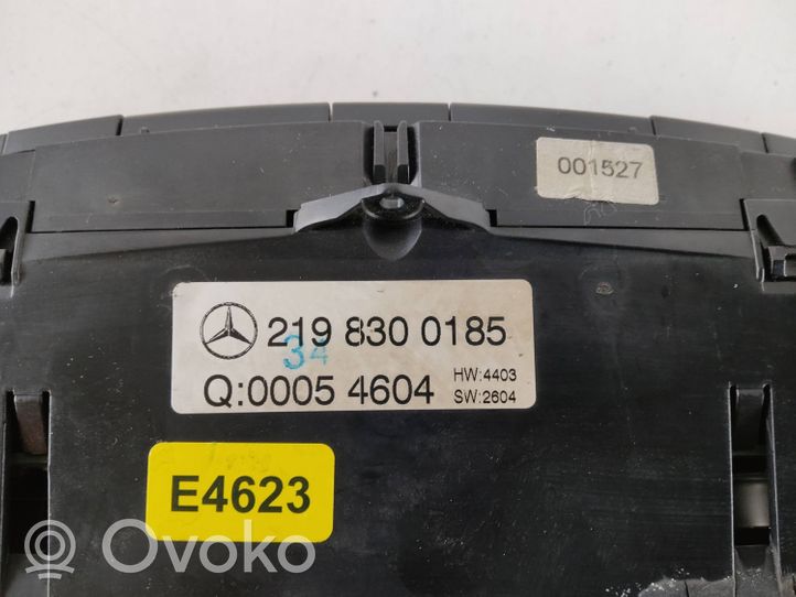 Mercedes-Benz E W211 Ilmastoinnin ohjainlaite 2198300185