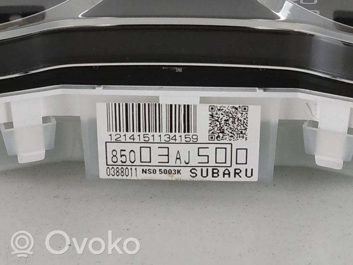 Subaru Outback Compteur de vitesse tableau de bord 85003AJ500