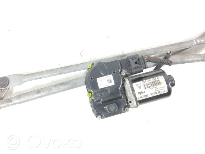 Porsche Macan Front wiper linkage and motor 95B955113A