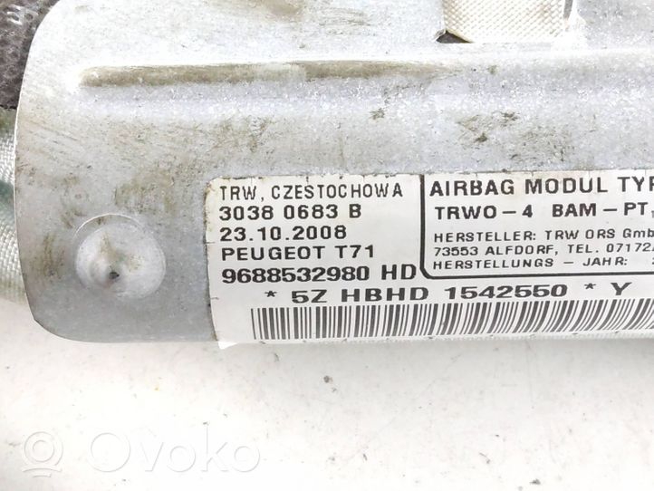 Peugeot 308 Airbag de toit 9688532980HD