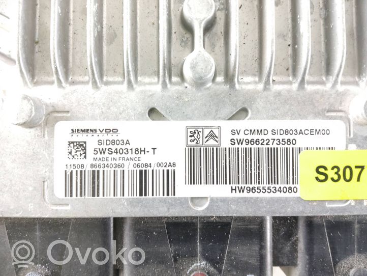 Citroen C5 Sterownik / Moduł ECU 9662273580