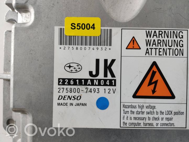 Subaru Outback Variklio valdymo blokas 22611AN041