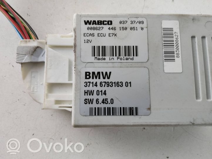 BMW X5 E70 Module de commande suspension pneumatique arrière 6793163