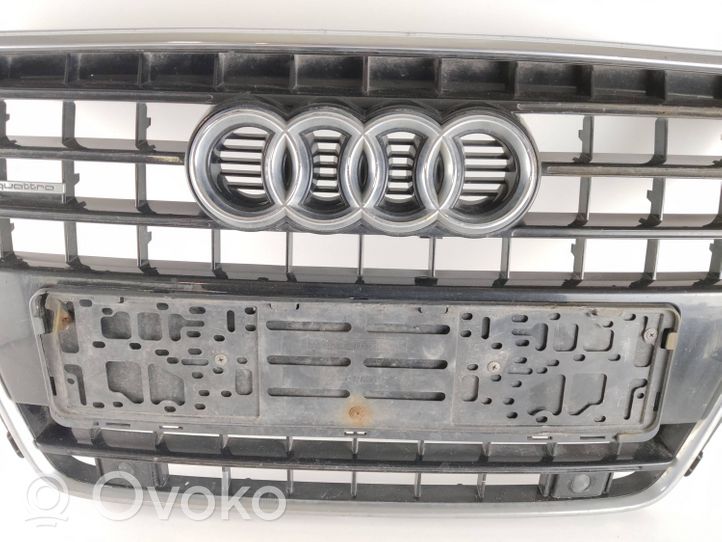 Audi A5 8T 8F Grille calandre supérieure de pare-chocs avant 8T0853651E