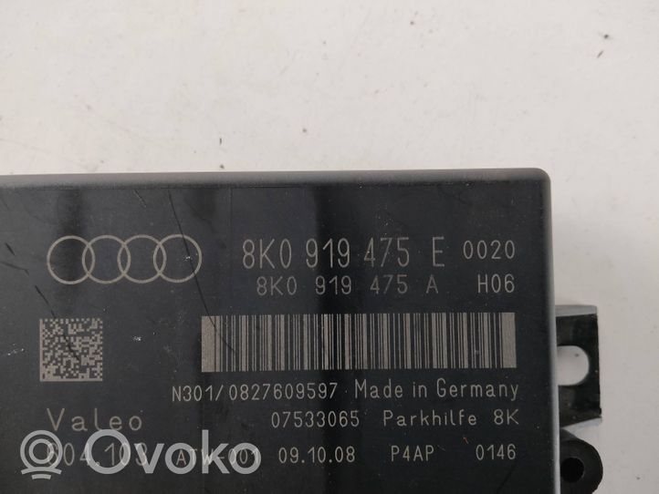 Audi A5 8T 8F Centralina/modulo sensori di parcheggio PDC 8K0919475E