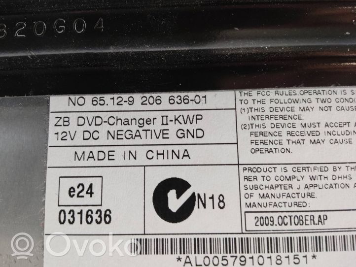 BMW X6 E71 CD/DVD-vaihdin 9206636