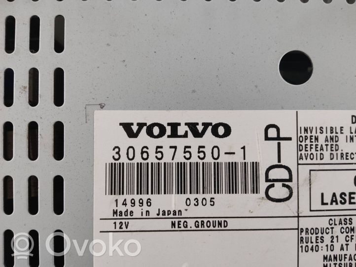 Volvo XC90 Radio/CD/DVD/GPS-pääyksikkö 30657550