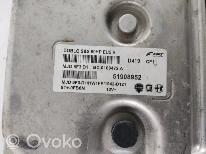 Opel Combo D Sterownik / Moduł ECU 51908952