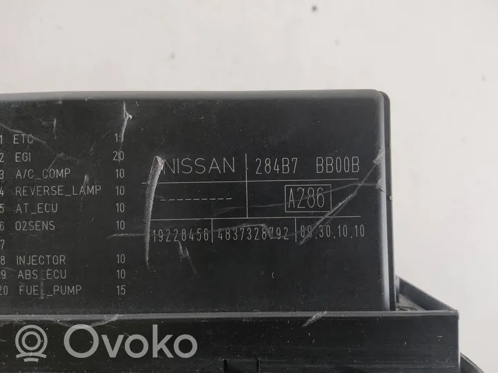 Nissan Qashqai+2 Ramka / Moduł bezpieczników 284B7BB00B