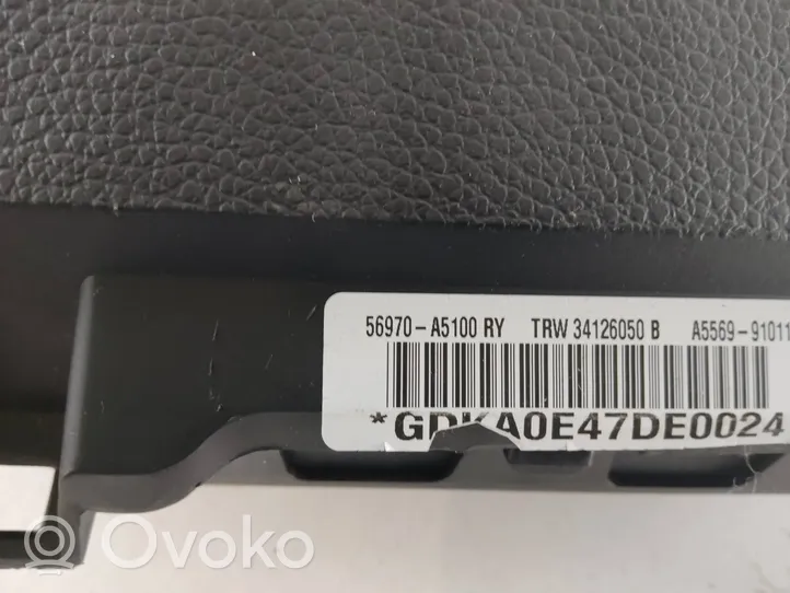 Hyundai i30 Poduszka powietrzna Airbag chroniąca kolana 56970A5100