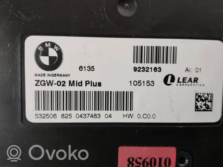 BMW X3 F25 Gateway control module 9232163