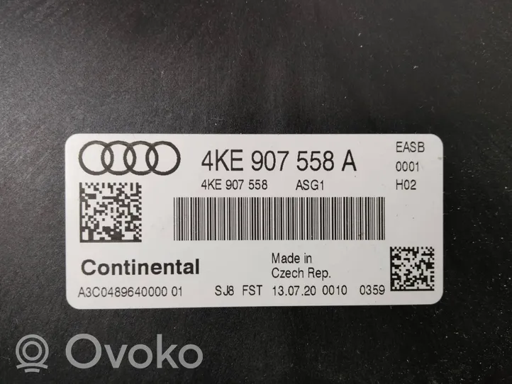 Audi e-tron Autres unités de commande / modules 4KE907558A