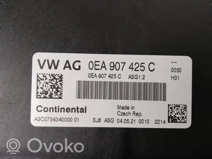 Volkswagen ID.3 Muut ohjainlaitteet/moduulit 0EA907425C