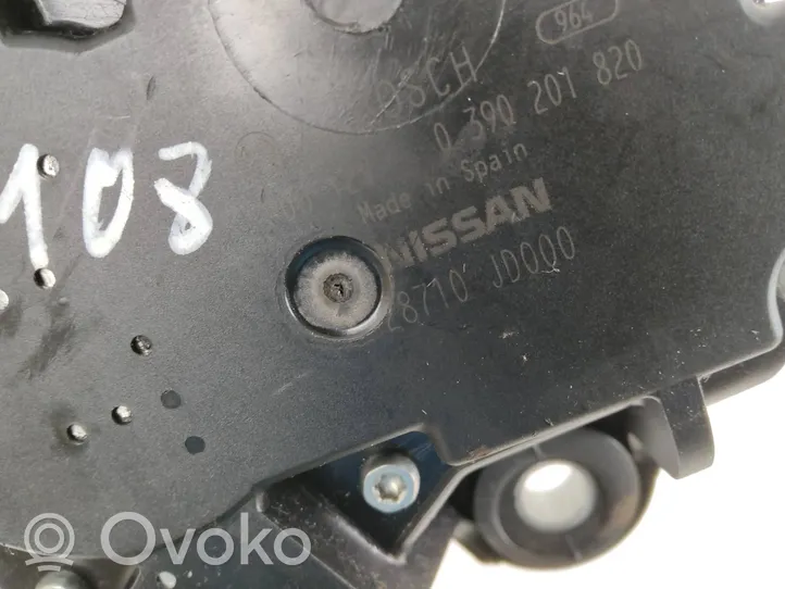 Nissan Qashqai+2 Aizmugurējā loga tīrītāja motoriņš 28710JD000